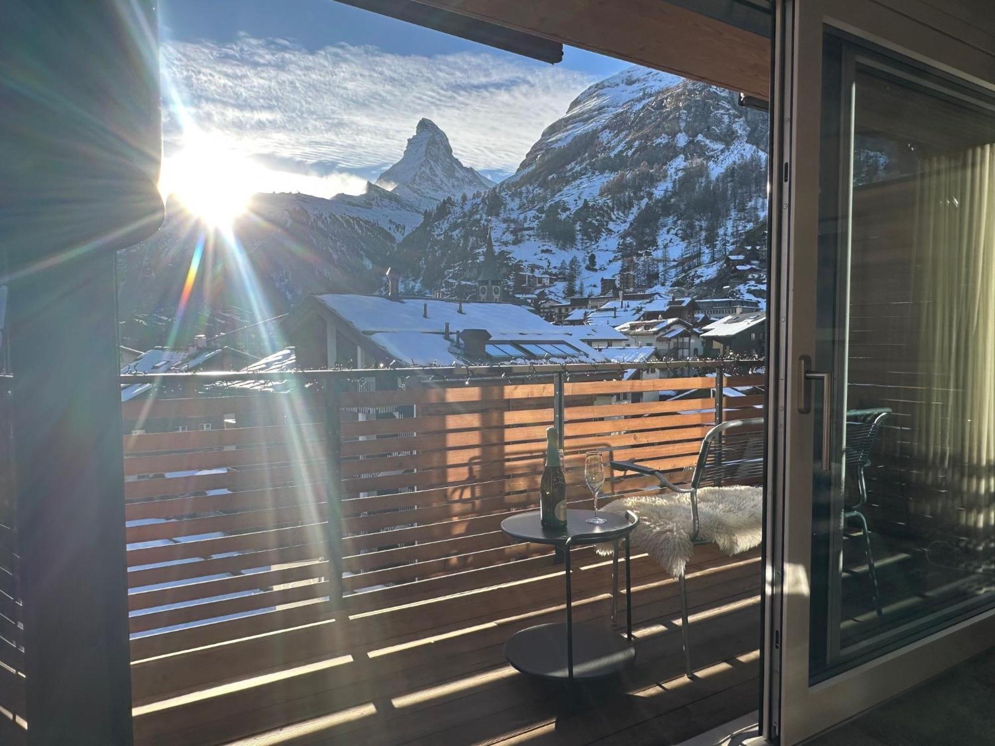 Ascot Penthouse 160 M2 Matterhorn View Apartment Zermatt Exterior photo